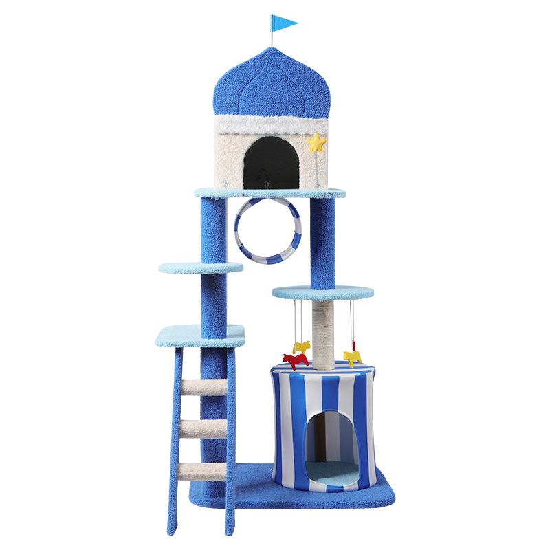Cat Tower with Mechanical structure