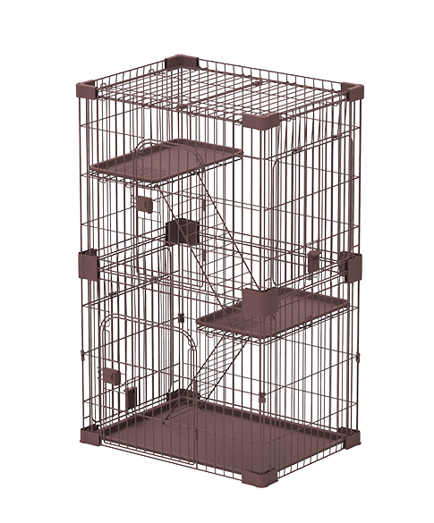 Big 2-tier Door Wire Dog Crate