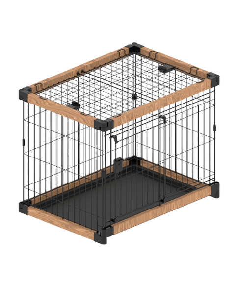 Big WPC Wire Dog Crate