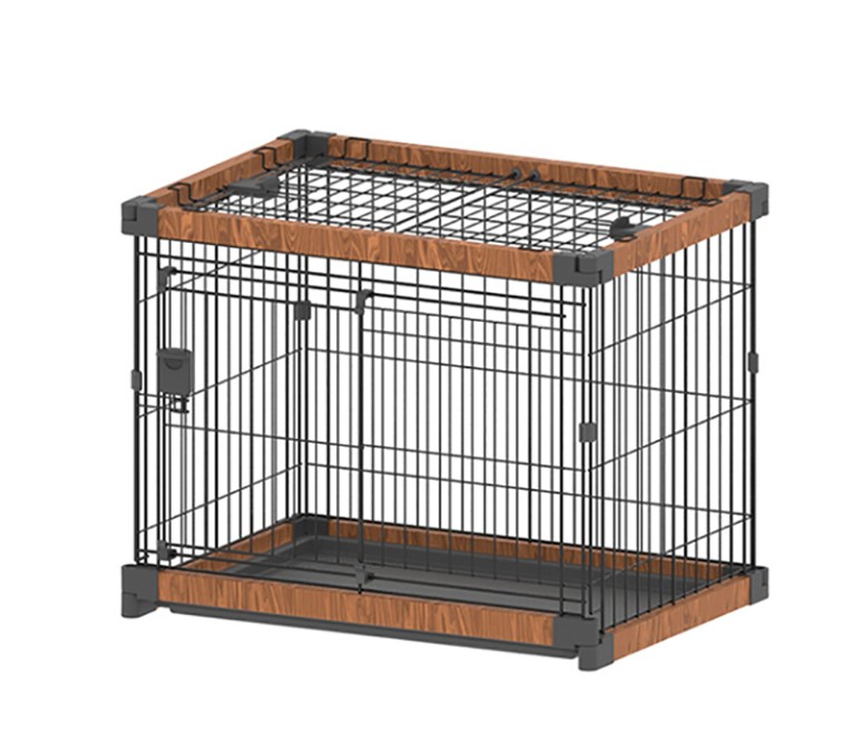 the Small WPC Wire Dog Crate is very easy to assemble