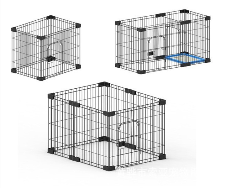 there are several ways to install the Small Collapsible Dog Crate