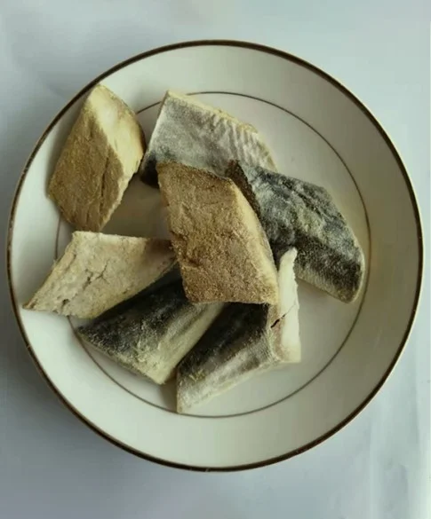 Manufacturing process of pet freeze-dried mackerel treat