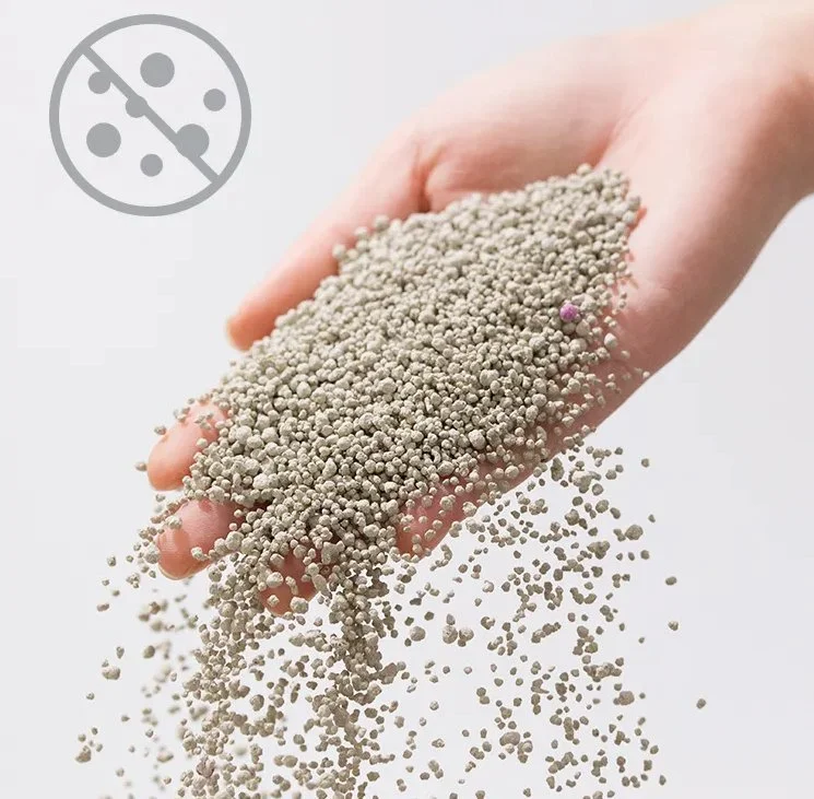 Ball-shaped dust-free bentonite cat litter